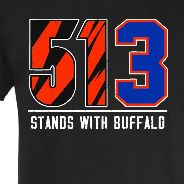 513 Stands With Buffalo Garment-Dyed Heavyweight T-Shirt