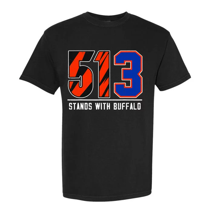 513 Stands With Buffalo Garment-Dyed Heavyweight T-Shirt