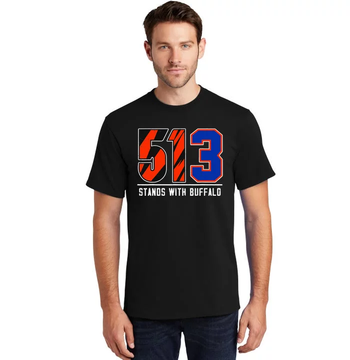 513 Stands With Buffalo Tall T-Shirt