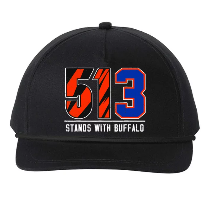 513 Stands With Buffalo Snapback Five-Panel Rope Hat