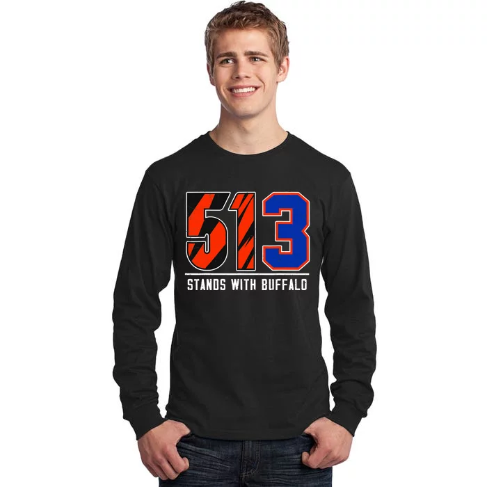 513 Stands With Buffalo Tall Long Sleeve T-Shirt