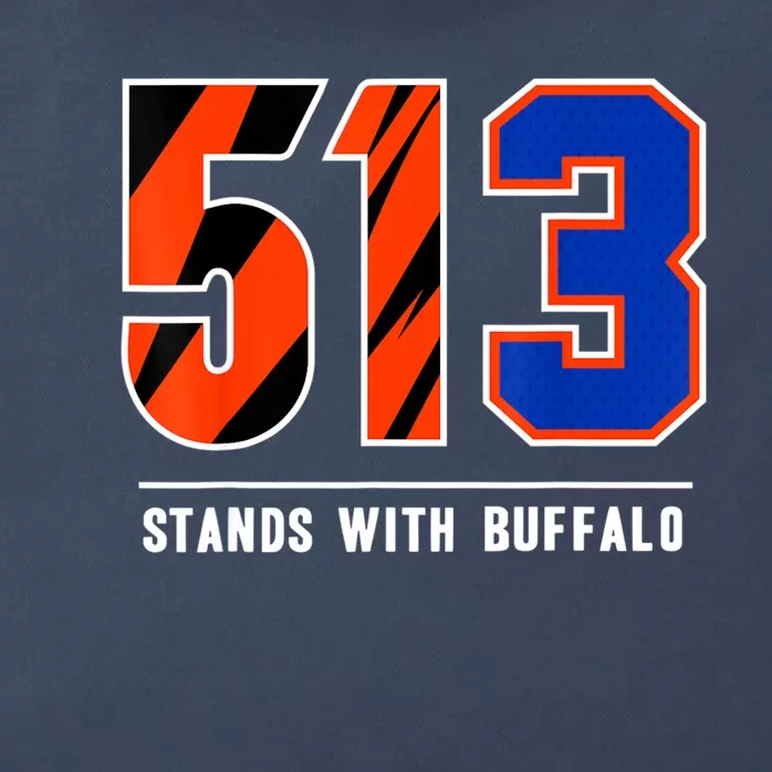 513 Stands With Buffalo Zip Tote Bag