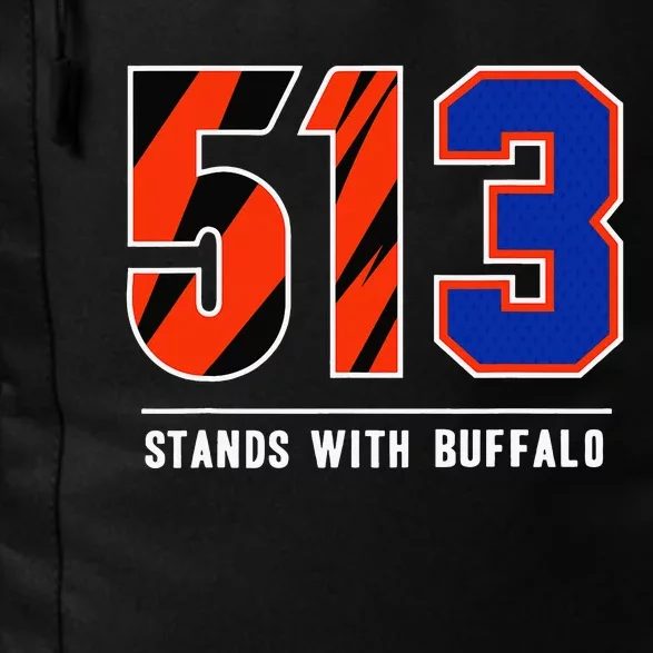 513 Stands With Buffalo Gift Daily Commute Backpack