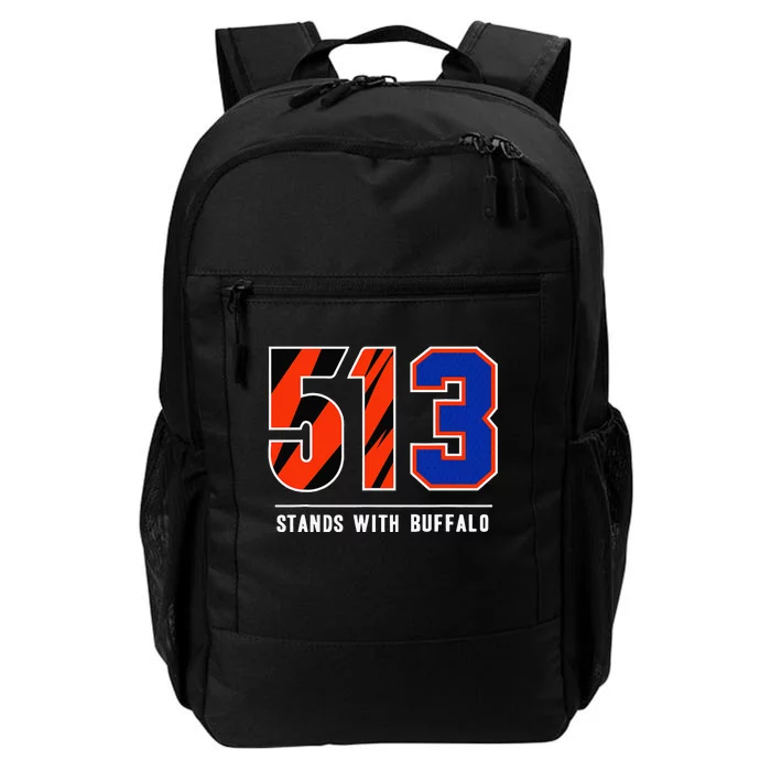 513 Stands With Buffalo Gift Daily Commute Backpack