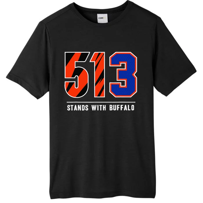 513 Stands With Buffalo Gift ChromaSoft Performance T-Shirt