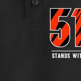 513 Stands With Buffalo Gift Dry Zone Grid Performance Polo