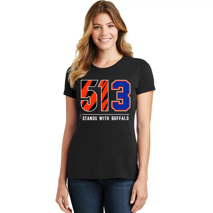 513 Stands With Buffalo Gift Women's T-Shirt