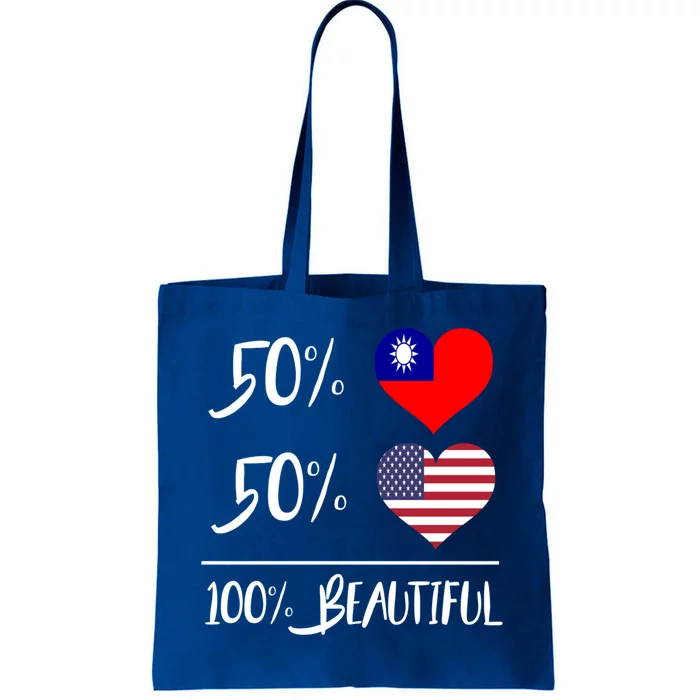 50% Taiwanese 50% American 100% Beautiful Gift Tote Bag