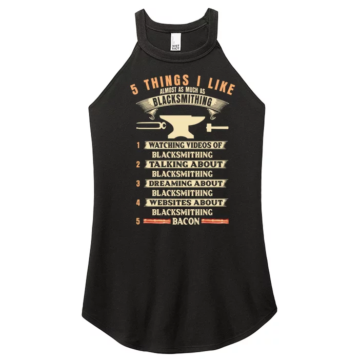 5 Things Blacksmithing Blacksmith Women’s Perfect Tri Rocker Tank