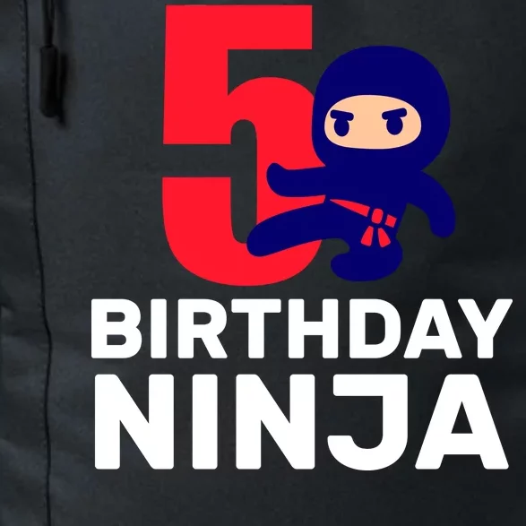 5th Birthday Ninja Daily Commute Backpack