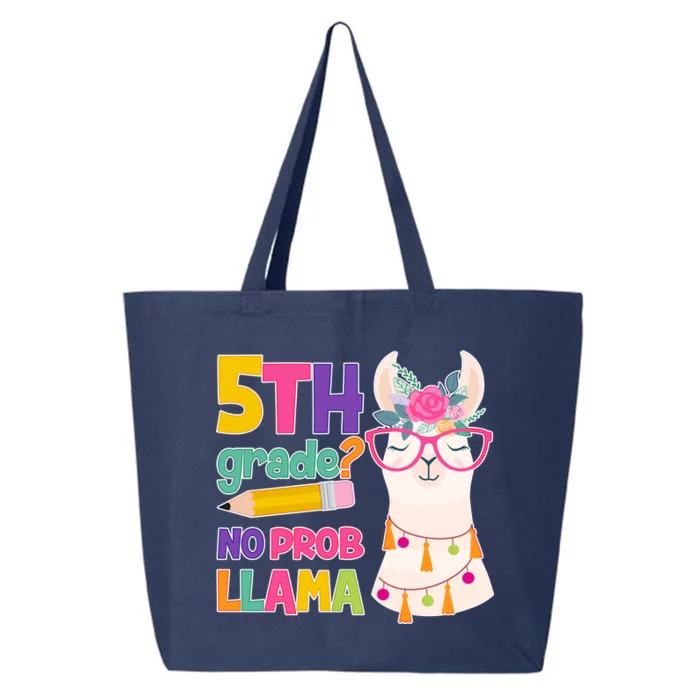 5th Grade? No Prob Llama 25L Jumbo Tote