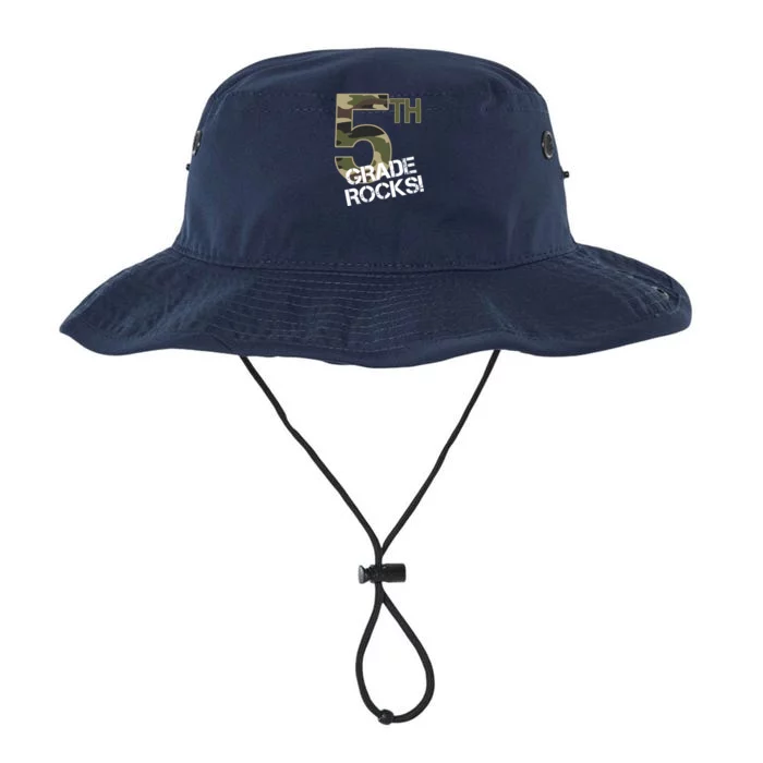 5th Grade Rocks Camo Legacy Cool Fit Booney Bucket Hat