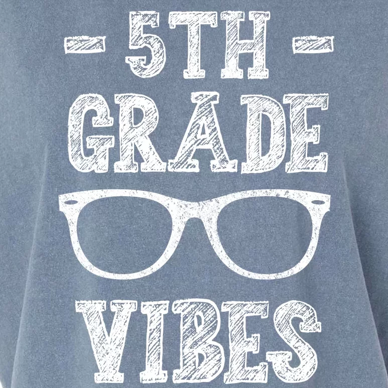 5th Grade Vibes Garment-Dyed Women's Muscle Tee