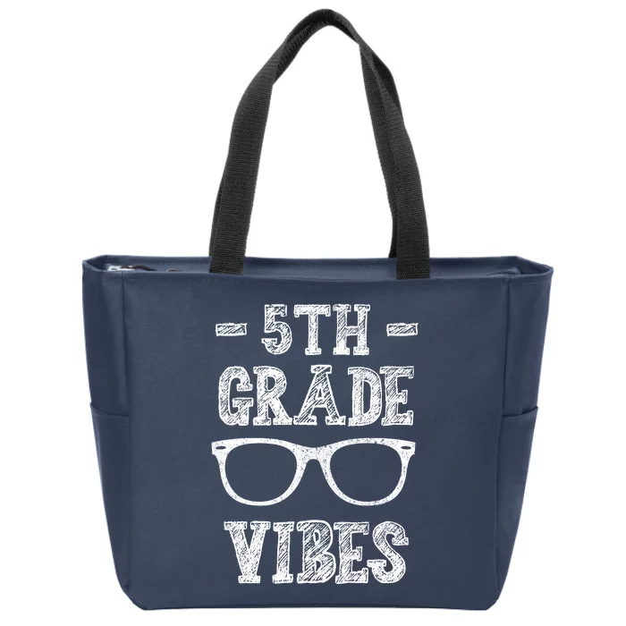 5th Grade Vibes Zip Tote Bag