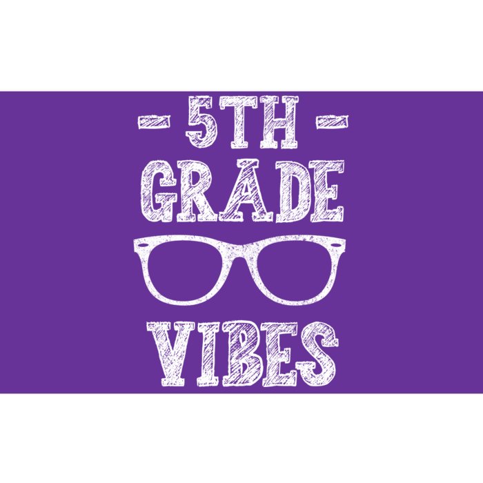 5th Grade Vibes Bumper Sticker