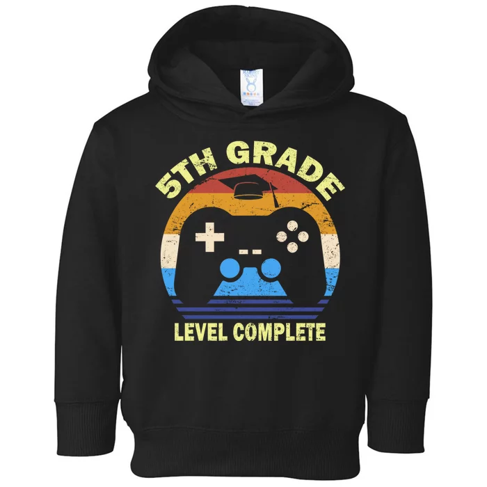 5th Level Complete School Graduation Toddler Hoodie