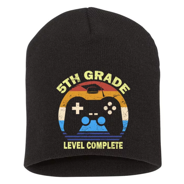 5th Level Complete School Graduation Short Acrylic Beanie