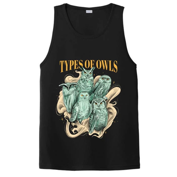 5 Types Of Owls Performance Tank