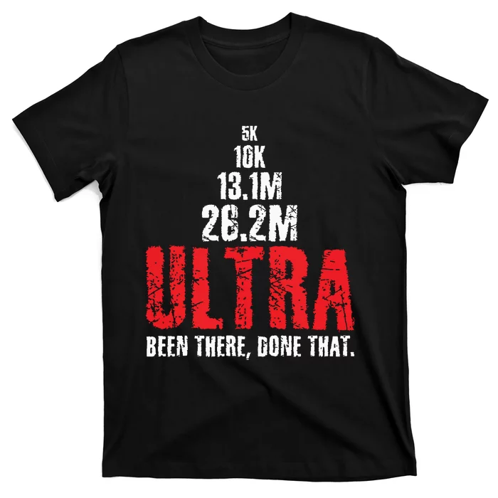 5k To Ultra Running Marathon Trail Runner T-Shirt