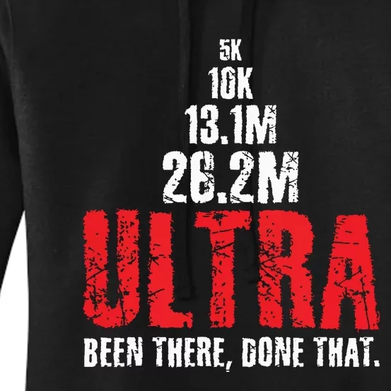 5k To Ultra Running Marathon Trail Runner Women's Pullover Hoodie