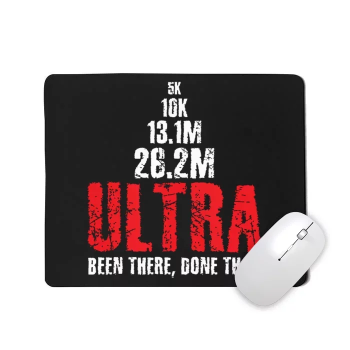 5k To Ultra Running Marathon Trail Runner Mousepad