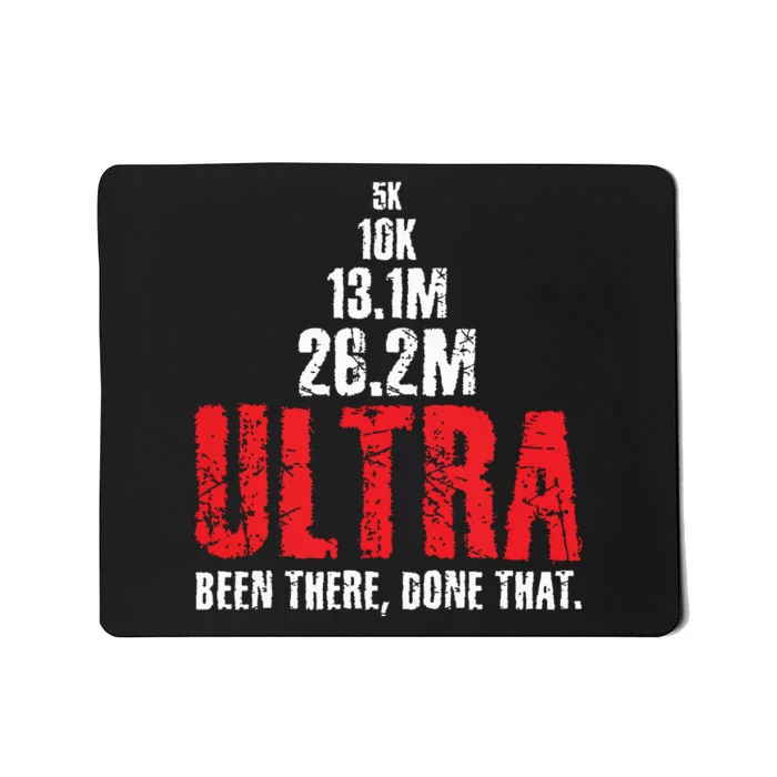 5k To Ultra Running Marathon Trail Runner Mousepad