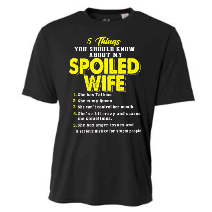 5 Things You Should Know About My Spoiled Wife Cooling Performance Crew T-Shirt