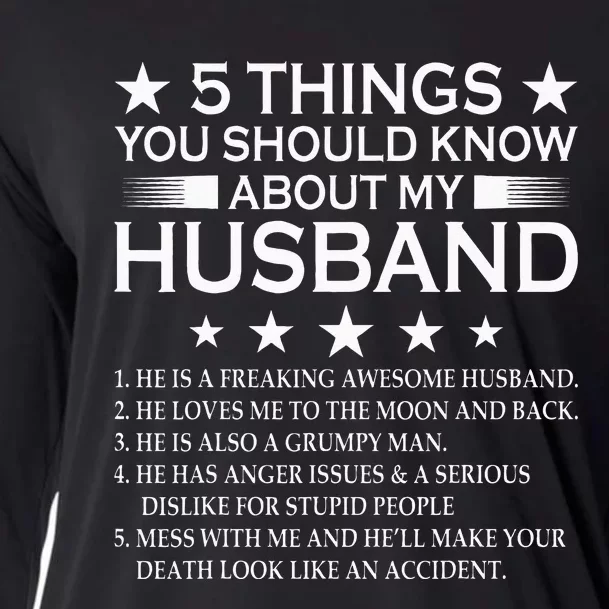 5 Things You Should Know About My Husband Marriage Cooling Performance Long Sleeve Crew