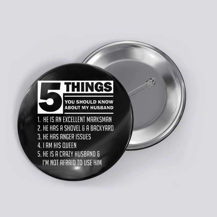 5 Things You Should Know About My Husband Marriage Button