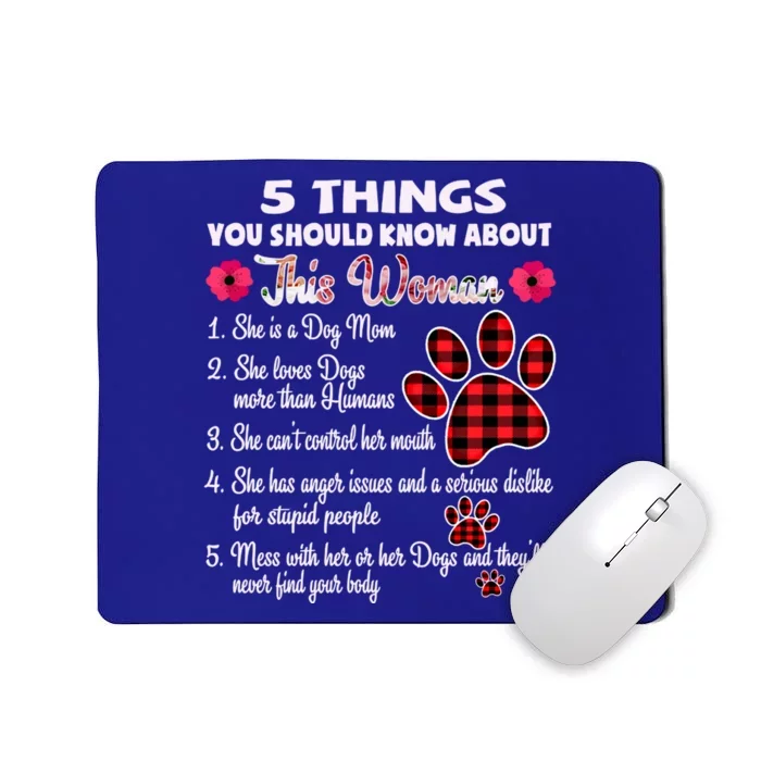 5 Things You Should Know About This She Is A Dog Mom Gift Mousepad