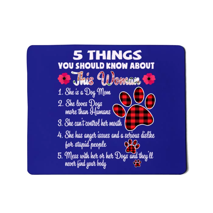 5 Things You Should Know About This She Is A Dog Mom Gift Mousepad