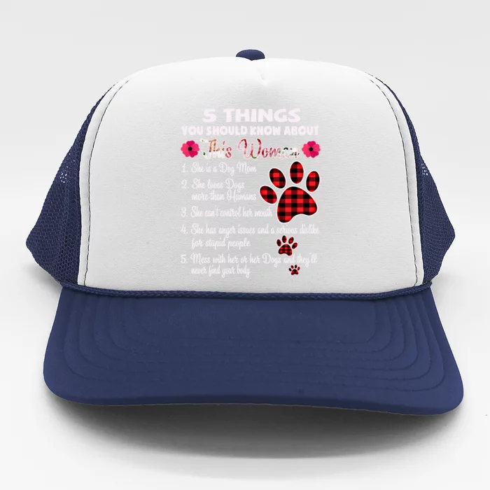 5 Things You Should Know About This She Is A Dog Mom Gift Trucker Hat