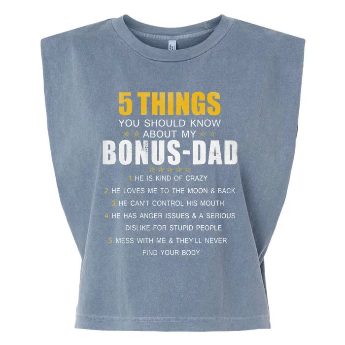 5 Things You Should Know About My BonusDad Garment-Dyed Women's Muscle Tee