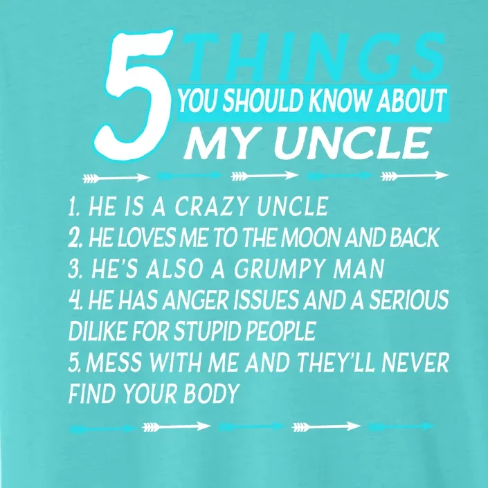 5 Things You Should Know About My Uncle Funny ChromaSoft Performance T-Shirt