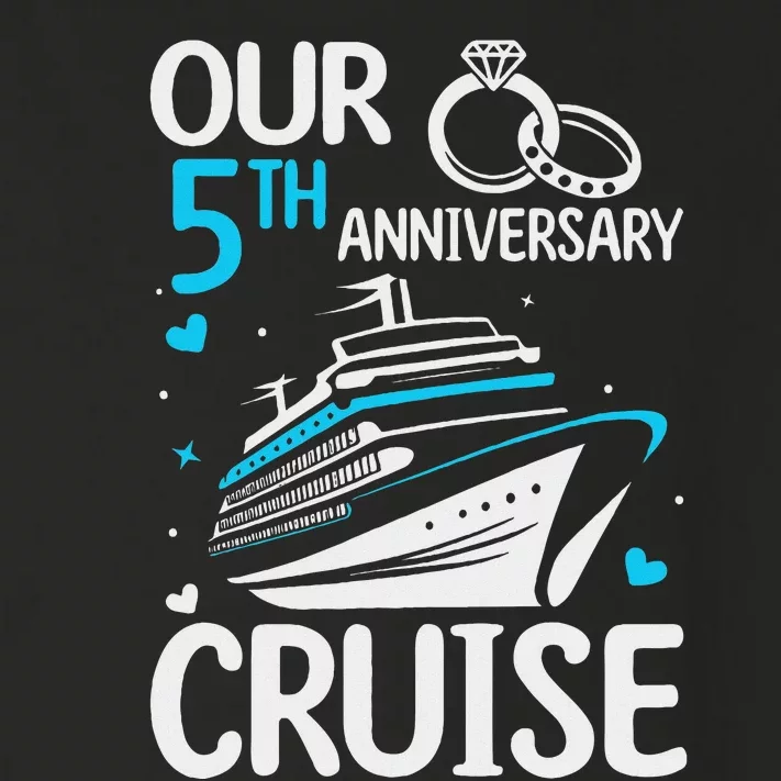 5th Wedding Anniversary Cruise Celebration Toddler Long Sleeve Shirt