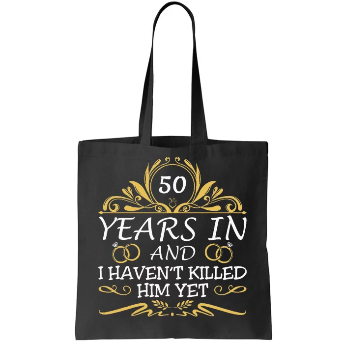 50th Wedding Anniversary Husband Wife Tote Bag