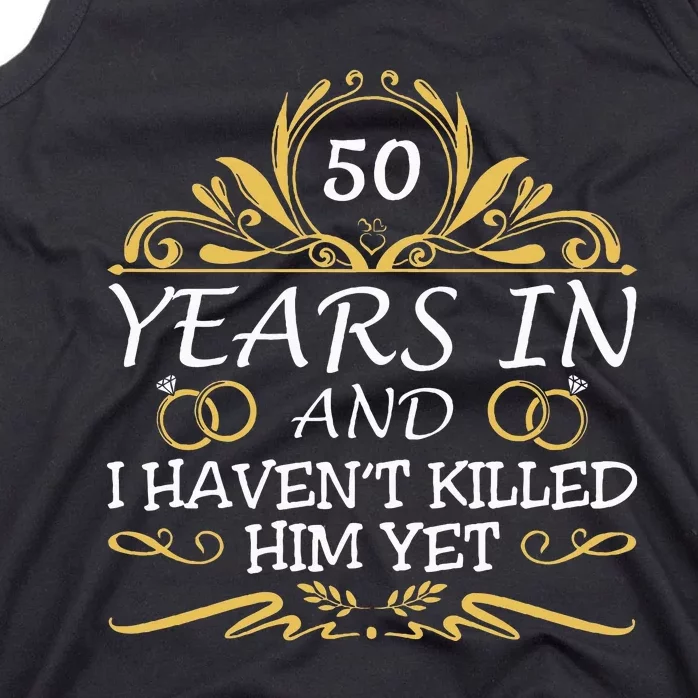 50th Wedding Anniversary Husband Wife Tank Top