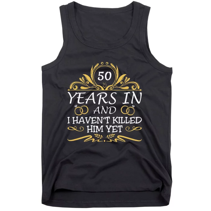 50th Wedding Anniversary Husband Wife Tank Top