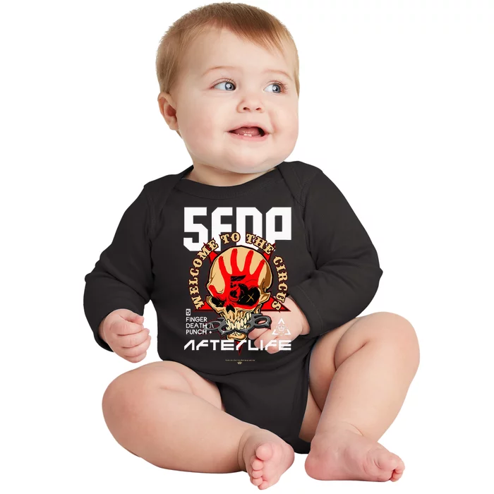 5fdp – Welcome To The Circus Red Baby Long Sleeve Bodysuit