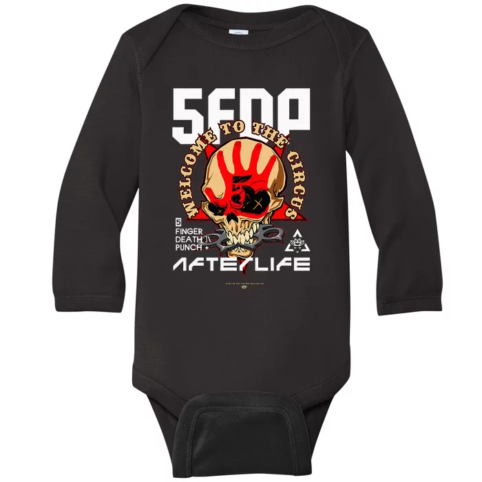 5fdp – Welcome To The Circus Red Baby Long Sleeve Bodysuit