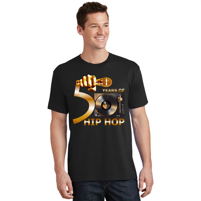 50 Years Hip Hop 50th Anniversary Hip Hop Celebration T-Shirt