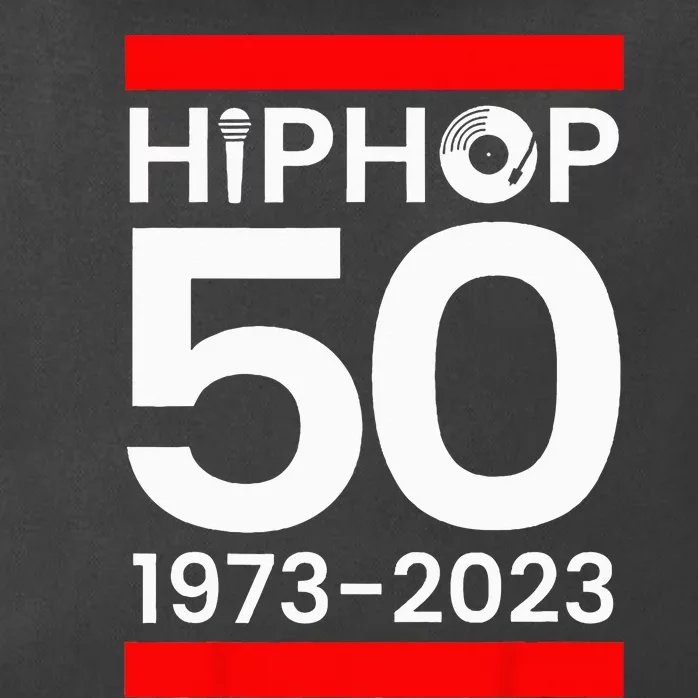 51 Years Hip Hop Vinyl Retro 50th Anniversary Celebration Zip Tote Bag