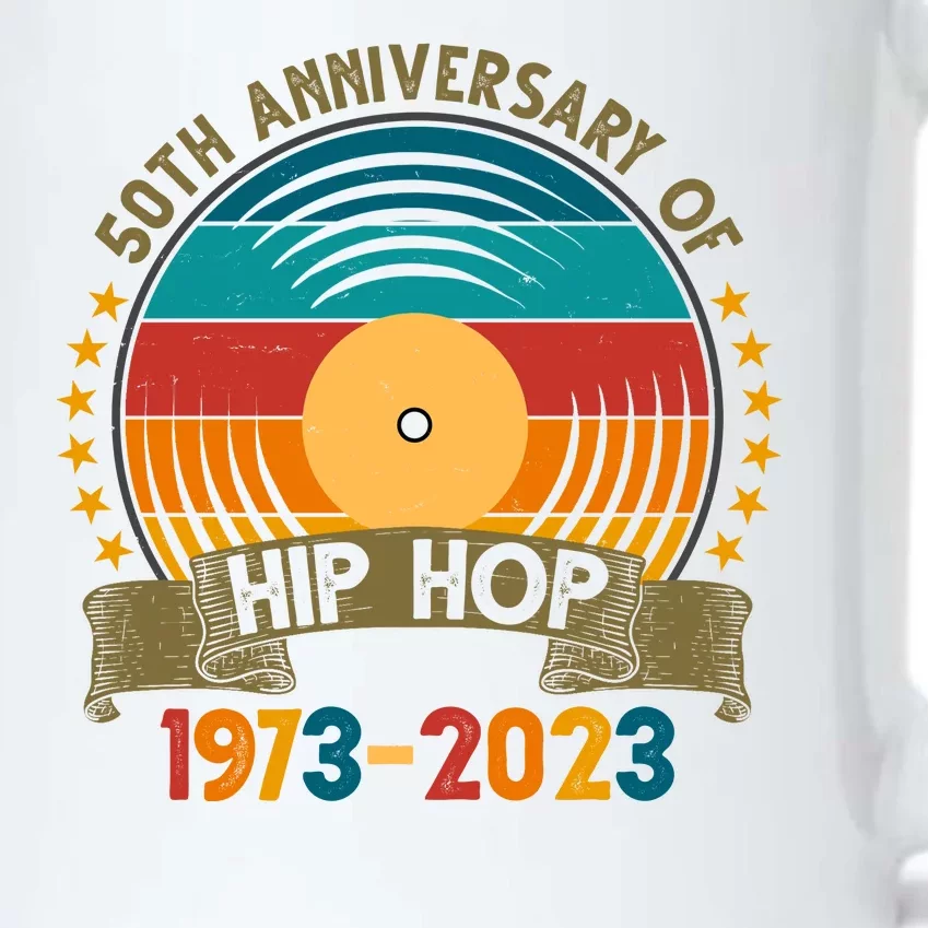 50 Years Hip Hop Vinyl 50th Anniversary Celebration Black Color Changing Mug