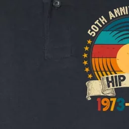 50 Years Hip Hop Vinyl 50th Anniversary Celebration Softstyle Adult Sport Polo