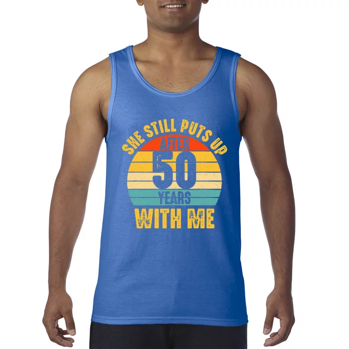 50 Year Marriage Husband 50th Wedding Anniversary Tank Top