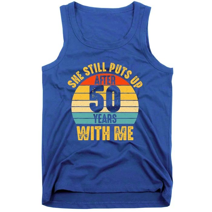 50 Year Marriage Husband 50th Wedding Anniversary Tank Top