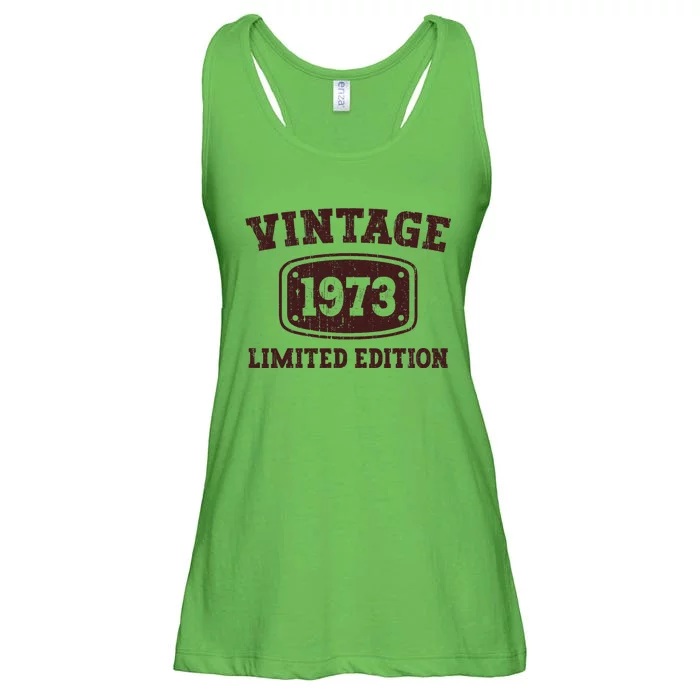 50 Year Old Vintage 1973 Happy 50th Birthday Gifts Ladies Essential Flowy Tank