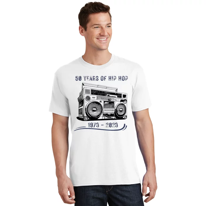 50 Years Of Hip Hop 50th Anniversary Of Rap T-Shirt