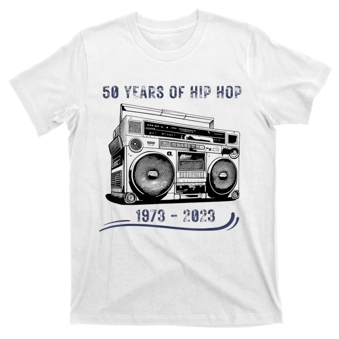 50 Years Of Hip Hop 50th Anniversary Of Rap T-Shirt