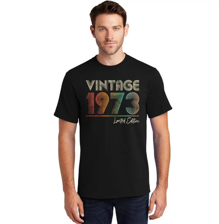 50 Years Old Vintage 1973 50th Birthday Gifts WoM.e.n.s M.e.n.s Long Sleeve Tall T-Shirt